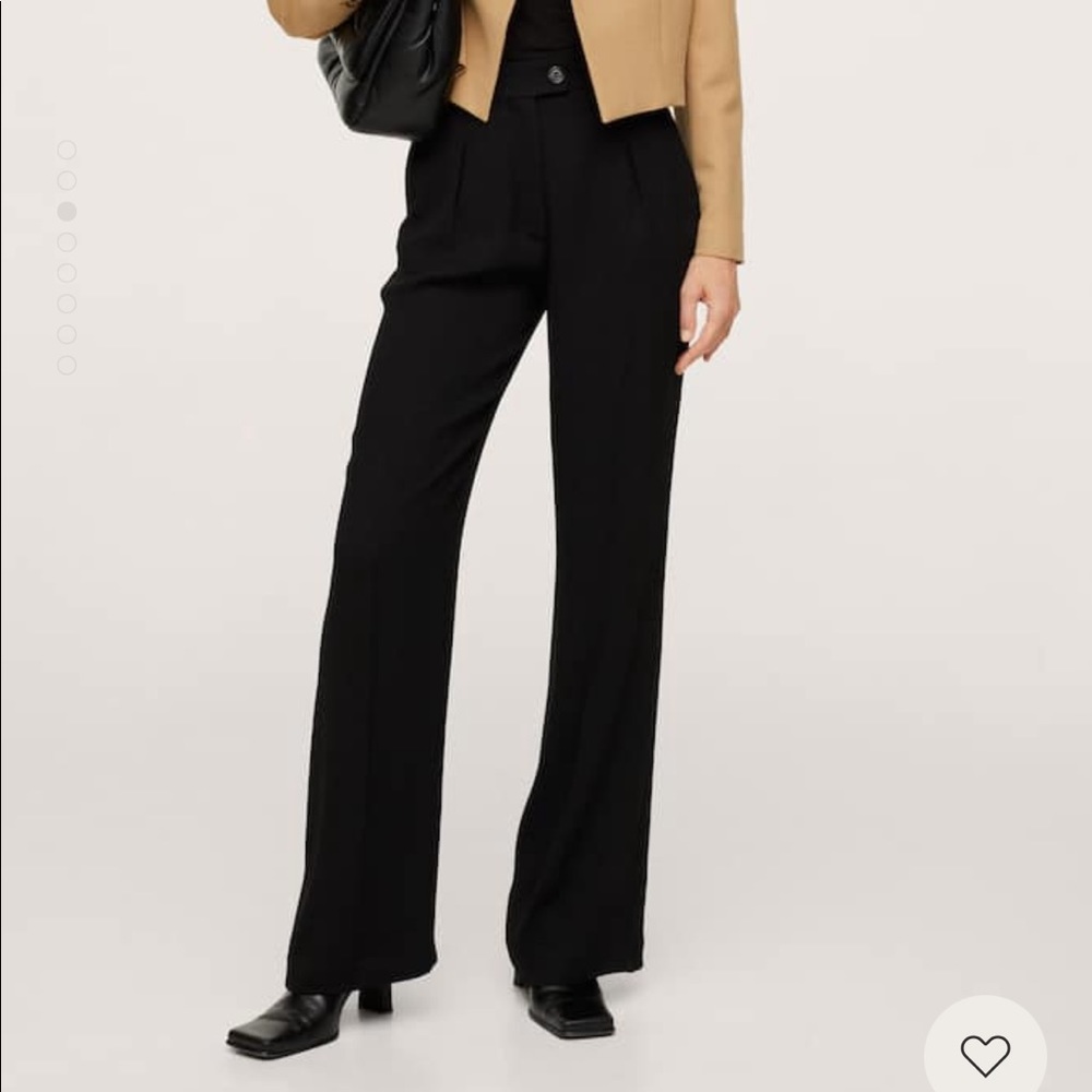 Pleat-Detail Pant